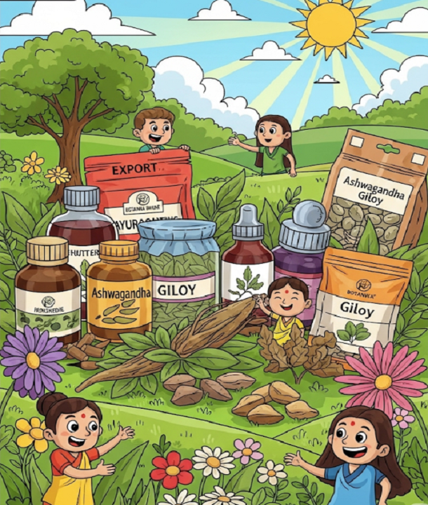 Ayurvedic Herbs Export India