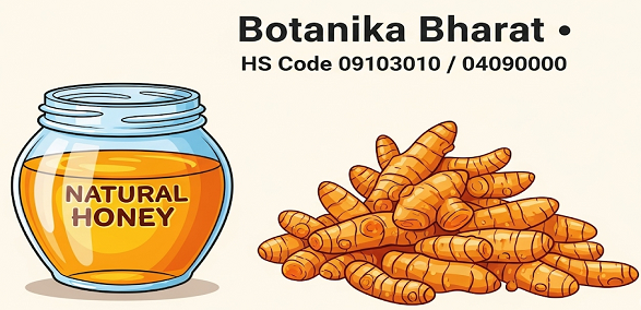 Turmeric and Honey Export from India